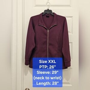 32 Degrees Women's Active Full Zip Jacket, EUC, Size XXL